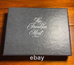 1985 Franklin Mint Mercedes-Benz Sterling Silver Proof Ingot Set of 25 RARE