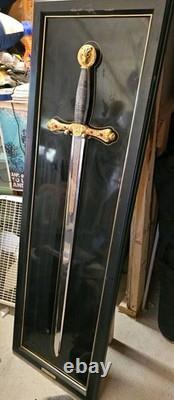1988 Franklin Mint Excalibur Sword Ltd Edition Made in Spain Rare Collectible