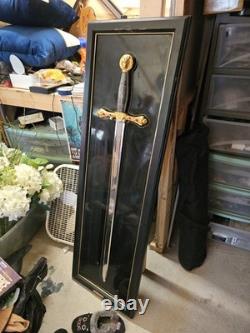 1988 Franklin Mint Excalibur Sword Ltd Edition Made in Spain Rare Collectible