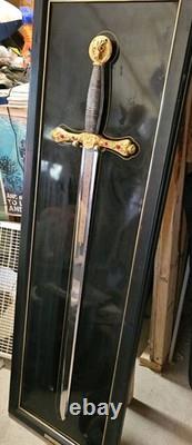 1988 Franklin Mint Excalibur Sword Ltd Edition Made in Spain Rare Collectible