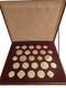 1988 Franklin Mint Silver Gaming Coins Of The World's Great Casinos Red Set Rare