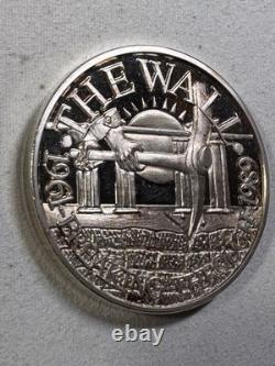 1989 The Berlin Wall 3 oz Silver Commemorative Medallion
