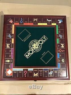 1991 Franklin Mint Monopoly Complete Set Gold Silver Rare Amazing Condition