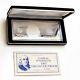 1997 $100 Ben Franklin Proof Bar In Box With Coa 4 Troy Oz. 999 Fine Silver
