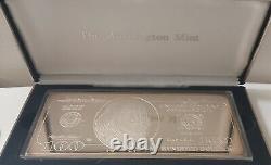 1997 $100 Franklin 4 oz. 999 Silver QUARTER POUND TROY SILVER! COA VIEW