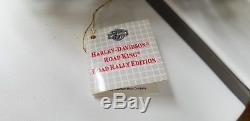 1/10 Franklin Mint Harley Davidson Road King Rally Edition Black/Silver B11A750