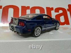 1/24 Franklin Mint 2008 Ford Mustang GT500 Blue Silver KR BNIB BRAND NEW