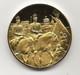 1 Oz Fort Smith Arkansas Cavalry 24kt Gold Over Franklin Mint 925 Silver 1975