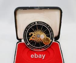 2000 The Franklin Mint Sterling Silver Annual Calendar, 7.46 Oz