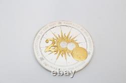 2000 The Franklin Mint Sterling Silver Annual Calendar, 7.46 Oz