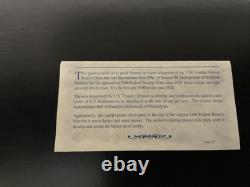 2003 $100 Franklin Quarter-Pound Silver Proof/ Certificate