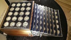 200 41gr. Sterling Silver Medalian Bi-Centential Franklin Mint Set 248 OZ ASW