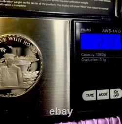 200th Anniversary Of US Navy PROOF SILVER. 925 / John Paul Jones-Franklin Mint