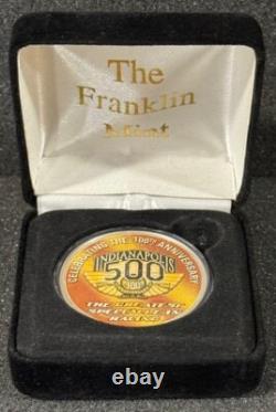2011 Silver Eagle Colorized Indianapolis 500 100th Anniversary Franklin Mint