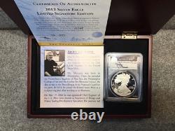 2012 Silver Eagle Limited Edition Signature First Strike Franklin Mint PCGS MS69
