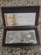 2013 $100 Franklin Currency Note 4oz. 999 Fine Silver Bar + Hard Case With Coa