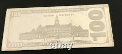 2014 Silver Ben Franklin $100 dollar bill 4 oz. 999 with hard plastic case