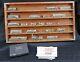 21 Franklin Mint Pewter Trains The World's Greatest Locomotive Withwood Display