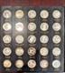 22.5 Oz Pure Silver Weight. Franklin Mint 50-coin Set. Vintage