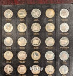 22.5 oz Pure Silver Weight. Franklin Mint 50-Coin Set. VINTAGE