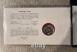 25th ANNIV. OF 1ST ASCENT OF MOUNT EVEREST 1978 Silver Medal in Signed Cover