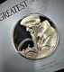 2 Ozt 100 Greatest Masterpieces Eramus Of Rotterdam. 925 Pure Silver Medal