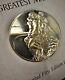 2 Ozt 100 Greatest Masterpieces The Kiss. 925 Pure Silver Proof Medal