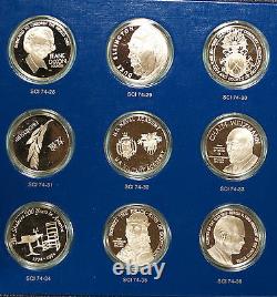 36 1974 Franklin Mint Special Commem First Edition Sterling Silver Proofs