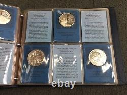 36 pcs 1972 Franklin Mint Special Commemorative Issues Sterling Silver Proofs