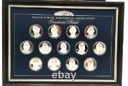 39 Sterling Silver Presidential Medals First Edition Proof Set