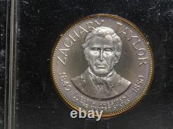3 1967 Franklin Mint Silver Proof Medals Grant Taylor Cleveland 2.89 oz ASW OGP