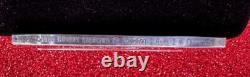 3.48 Oz. 925 Solid Silver Norman Rockwell Fondest Memories Art Bar (hookey)