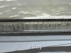 3.48 Oz. 925 Solid Silver Norman Rockwell Fondest Memories Art Bar (hookey)