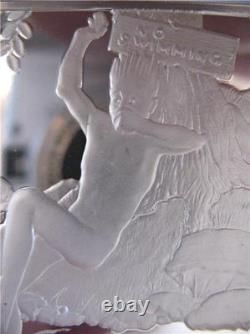 3 Oz. 925 Solid Silver Norman Rockwell Fondest Memories Art Bar + Gold (hookey)