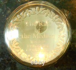 3 Vintage. 925 Silver Franklin Mint 100 Greatest Masterpieces 100,8,22 -6.36 ozt