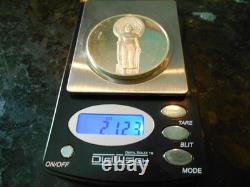 3 Vintage. 925 Silver Franklin Mint 100 Greatest Masterpieces 100,8,22 -6.36 ozt