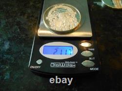 3 Vintage. 925 Silver Franklin Mint 100 Greatest Masterpieces 100,8,22 -6.36 ozt