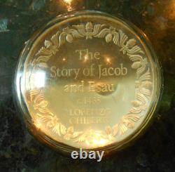 3 Vintage. 925 Silver Franklin Mint 100 Greatest Masterpieces 42,95,62- 6.26 ozt