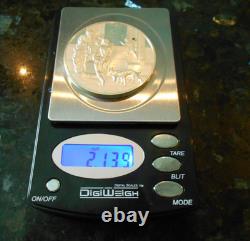 3 Vintage. 925 Silver Franklin Mint 100 Greatest Masterpieces 42,95,62- 6.26 ozt