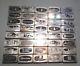 40 Franklin Mint. 925 Silver Ingots Banks And Christmas Themes 77 Troy Oz Asw