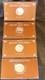 4 Franklin Mint Le Proof 1976 1oz Sterling Silver Good Luck Medals All Nip