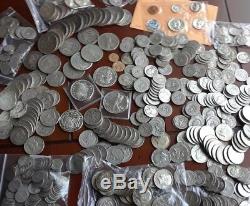 4 Silver Coin Rolls(80 Coins), JFK, Franklin, Walking Liberty Half Dollars
