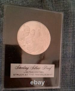 (4) Sterling Silver LIMTED Proof FRANKLIN MINT