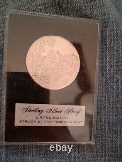 (4) Sterling Silver LIMTED Proof FRANKLIN MINT