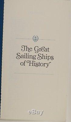 50 Franklin Mint The Great Sailing Ships of History Sterling Silver Item# M3943