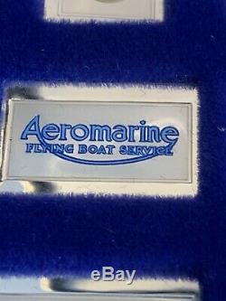 50 Official Emblems Of The Worlds Greatest Airlines Solid Sterling Silver Enamel