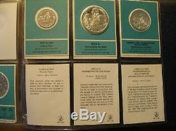 51 Solid Sterling Silver Franklin Mint Private Issue 1st Edition proof coin