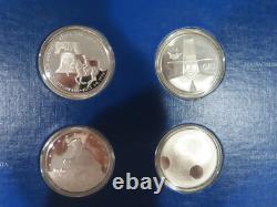 52 Oz Sterling Silver Franklin Mint Bicentennial Medals 50 State 500 Gr Coin Set