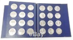 60 Limited Edition Franklin Mint Heroes of God Sterling Silver. 925 Coins withBook