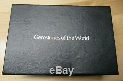 (64) GEMSTONES OF THE WORLD STERLING SILVER BAR INGOT SET +1 WithBOX